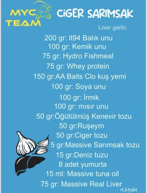 ÇİĞER & SARIMSAK BOİLİ TARİFİ