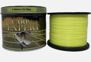 Carp Expert UV Fluo Sarı Olta Misinası / 1000 metre 0.40mm