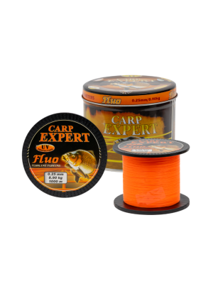Carp Expert Orange 1000m Carp Fishing Line Strong Sinking Mono 0.35mm