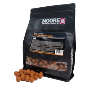 CCMoore PRO-STIM KARACİĞER 15mm 1kg Protein Topları – Raf ömrü uzun yemler