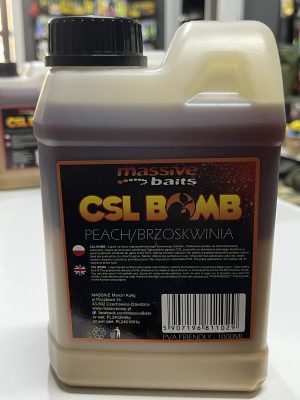 MASSİVE BAİTS CSL BOMB 1 LİTRE PEACH ( ŞEFTALİ )