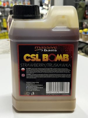 MASSİVE BAİTS CSL BOMB 1 LİTRE STRAWBERRY ( ÇİLEK )